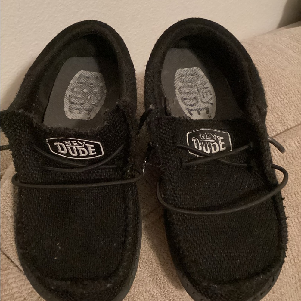 Toddler hey dude shoes size 10